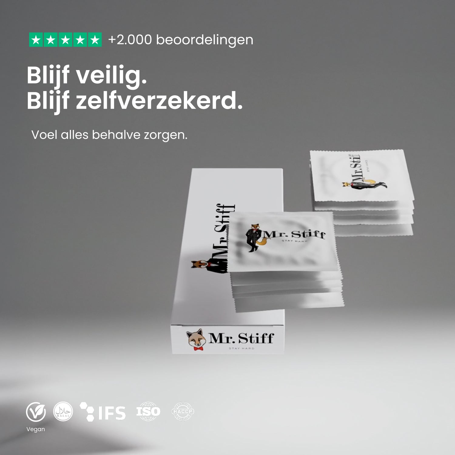 Mr. Stiff | Préservatifs - 10 pièces